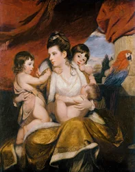 Lady Cockburnová a její tři nejstarší synové, 1773